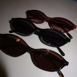 3 pairs of sunglasses